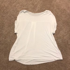 Women’s White Flowy Shirt